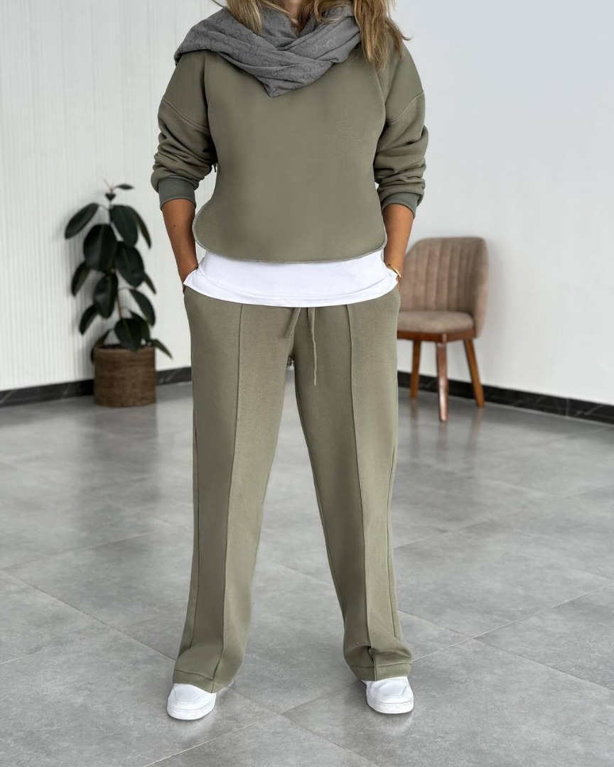 شلوار زنانه شلوار نیم بگ راسته بیرون پوش جیبدار داخل کرک کد 20167