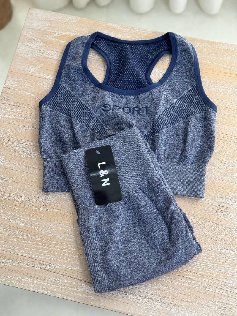  ست دو تکه نیم و شلوار ورزشی وارداتی کد 20184