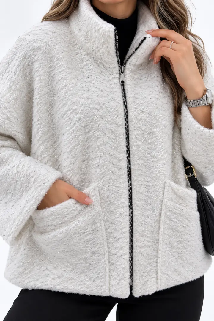 2_تخفیف ویژه کت پاییزی لمزور تدی جیبدار گرم کد 20496